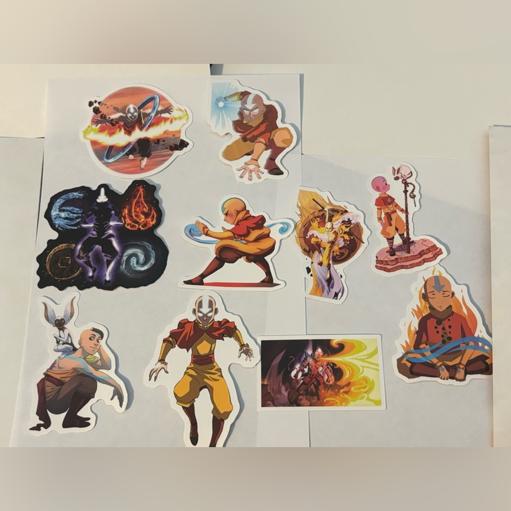 Avatar The Last Airbender Stickers